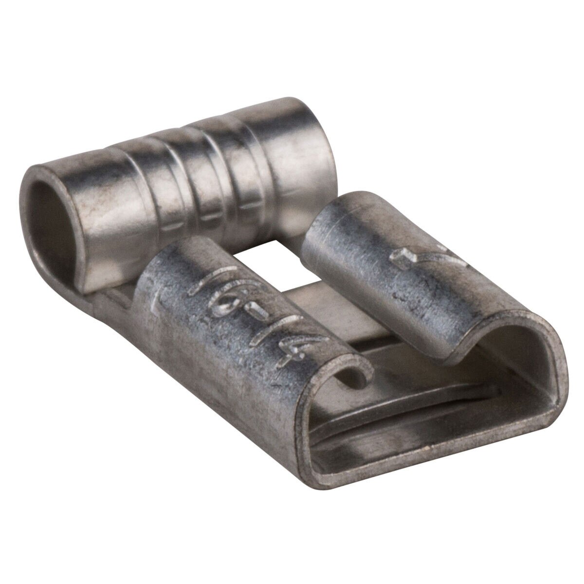 1/4" (1614) Noninsulated Female Disconnect Crimp Flag Terminal 50 Pcs.